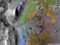 火星で生命の構成要素となる有機分子の興味深いシグナルを検出