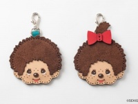 かわいい！　レザーブランド「OJAGA DESIGN」からモンチッチの「ミラーキーホルダー」が登場