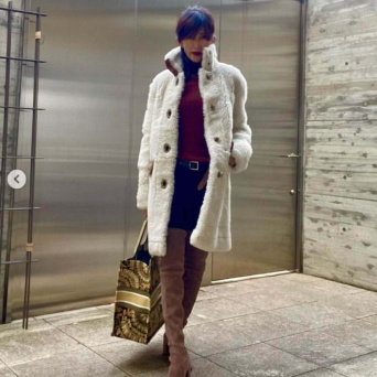 インスタグラム：工藤静香(@kudo_shizuka)より