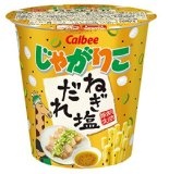 カルビー じゃがりこねぎ塩だれ 52g×12 ｶｯﾌﾟ