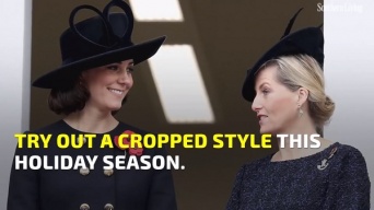 キャサリン妃のボブ風ヘアアレンジが話題に