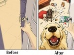 【イラストで見る】犬がいるだけで変わる“日常生活の場面”１０選