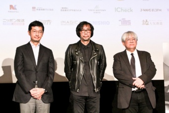 プライム・ビデオジャパンカントリーマネジャー・児玉隆志氏、行定勲監督、東京国際映画祭プログラミング・ディレクター・市山尚三氏