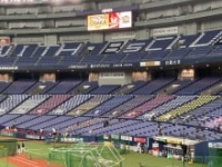 昨年の無観客仕様のオリックス京セラドーム