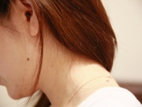 ほくろがあったらセクシーだと思う場所1位「口元」