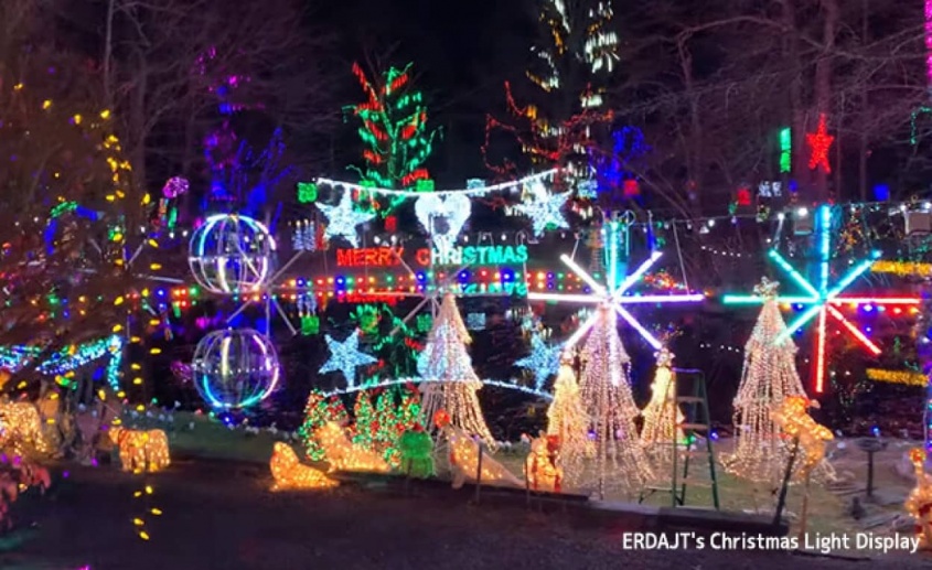 使用したライトの数は72万以上。ギネス記録を更新したド派手なクリスマス電光装飾