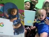 我が子にグーグル(Google)と名付けた夫婦、グーグルからプレゼントをもらうというサプライズ（インドネシア）