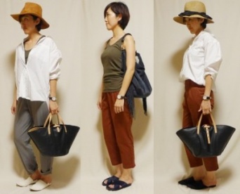 ユニクロでテラコッタ＆カーキの注目カラーを先取り！　プチプラトレンドコーデ術