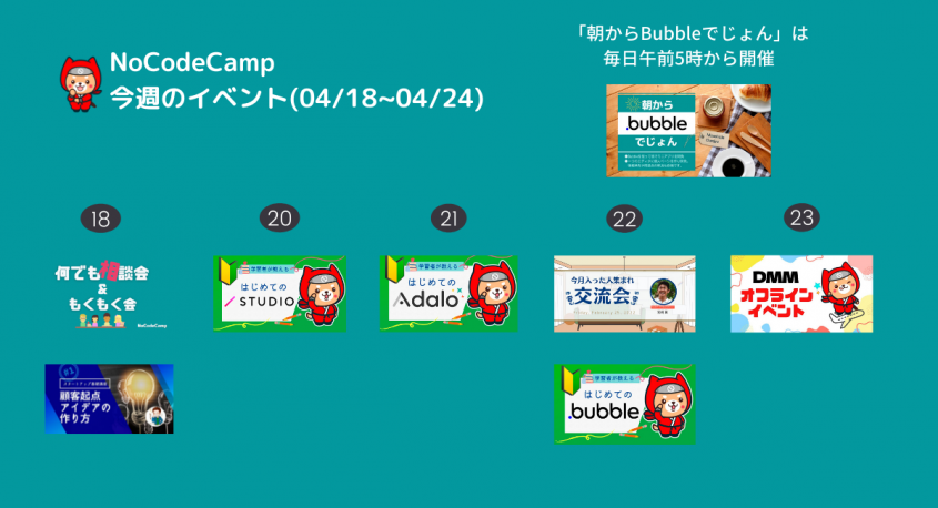 合同会社NoCodeCampのプレスリリース画像