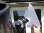 黒くなくても発火！　天体望遠鏡で太陽光を集めると…？
