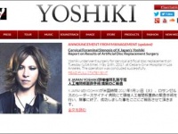 YOSHIKI公式サイトより