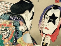 「KISS」とのコラボ浮世絵作品第3弾！「浮世粋男接吻四人衆之内宝琉須丹礼」発売