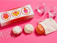 がんばっている自分に乾杯！　日本酒から着想を得たバスボムセット発売