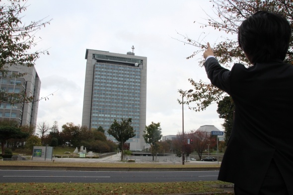編集部から電車で2時間、茨城県庁までやってきたJタウンネットのT編集長