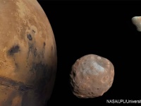 火星の衛星「フォボス」は元々は彗星で重力に捕らわれた可能性