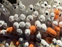 「夢にでてきそう」「発案した人天才」　木の代わりに〝アイツ〟を1111本...すみだ水族館のクリスマスツリーに2.7万人驚がく