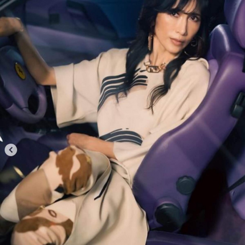 インスタグラム：工藤静香(@kudo_shizuka)より