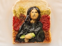 もったいなくて食べられない！トースト名画シリーズがクオリティ高すぎる