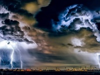 雷に強力な空気清浄効果があることが判明、温室効果ガスを除去