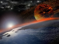 地球の強烈な重力が接近する小惑星の岩石を分裂させ衝突リスクを軽減させている可能性