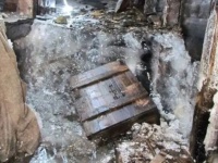 融解が進むのイタリアの雪山の氷の中で発見された第一次世界大戦の遺物