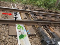 カメを逃がすためのU字溝(以下、画像はくまなく・たびにゃん(JR岡山支社)【公式】Okayama_JRのツイートより)
