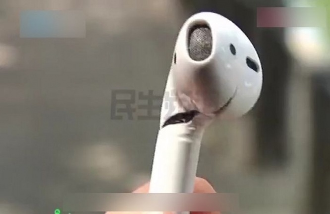 AirPodsが爆発