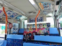 ここはオタク部屋？→いいえ、市営バスです　佐賀市の「ゾンビランドサガ」コラボがあまりにも「ガチ」