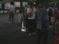 昨年度の「セミの羽化の観察会」（猿江恩賜公園公式サイトより）