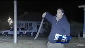 【衝撃】新聞配達していたら・・・ズボンからマチェットを取り出す男に遭遇！