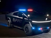 世界初！テスラのサイバートラックが次世代パトカーに。専用のカスタム仕様がすごい