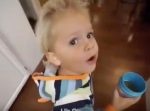 こぼしたジュースを、慌てずちゃんと処理した男の子にさらなる試練が…！