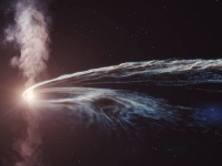 南極に墜落したゴースト粒子はブラックホールで粉々になった星の名残であることが判明