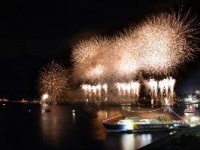 土肥港花火クルーズ2016