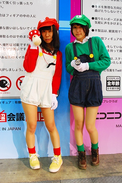 ニコニコ超会議2015コスプレイヤー写真まとめ もい汰 マリオ/楪ももさん ルイージ