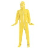 BIBILAB(ビビラボ) 人型寝袋 フリース キッズ EH-YELLOW-K 【ニュータイプ着る毛布】