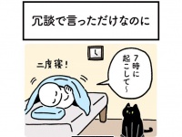 飼い主「7時に起こして」→猫「ニャーン！」　人の言葉がわかってるの？賢すぎるニャンコに眠気ふっとぶ