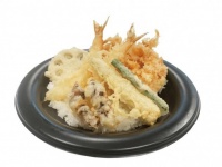 「季節の特選天丼」