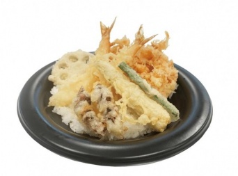 「季節の特選天丼」