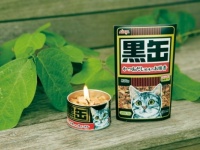 大好きなあの子が食べてくれているかのよう・・・本物のペットフードそっくりにかたどった供養用ローソク／線香が大人気