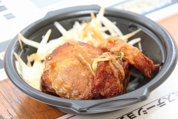 千里眼の「自家製チャーシューガーリック揚」