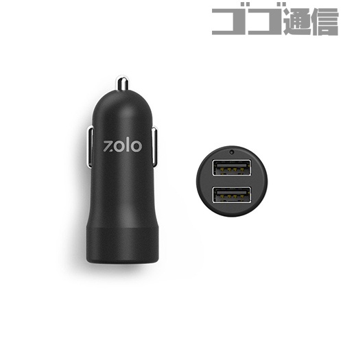 Zolo 20W カーチャージャー デュアルUSBポート