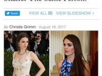 ホワイトハウスの美人暫定広報部長が、ある有名人に激似と話題に