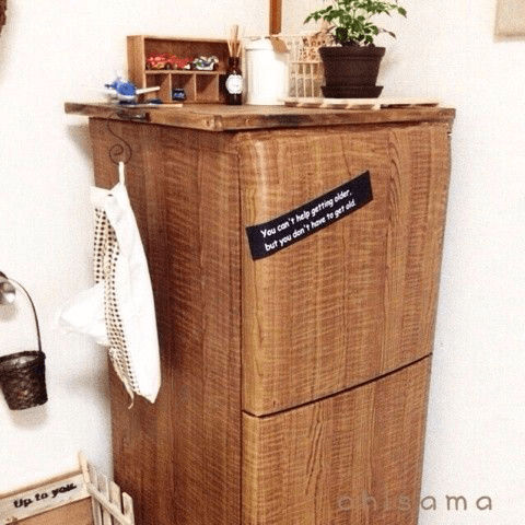 忘れてない？　キッチンをリメイクするなら冷蔵庫もオシャレに変身させなきゃ☆#4