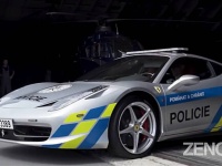 転生したらパトカーになっていた件。チェコ警察が没収したフェラーリをパトカーに使用