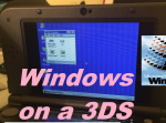 強者がいた…。Windows９５をニンテンドー３ＤＳにインストール！？