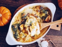 味噌マヨミルクで極上のうまみ。健康野菜がもりもり食べられる、かぼちゃグラタンの作り方【ネトメシ】