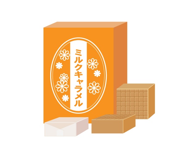 キャラメルとキャラメルの箱