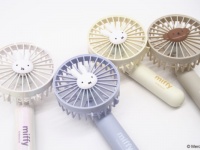 夏の常備品。ミッフィー、ハンディファンにかわいい新色登場