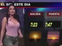 メキシコにまたセクシー過ぎるお天気お姉さんが登場！